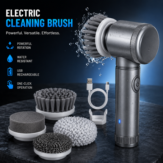 Cordless Electric Spin Scrubber (5-Head)