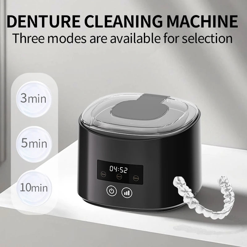 50kHz Ultrasonic Retainer & Jewelry Cleaner – USB Rechargeable